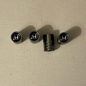 Honda Logo valve Stem caps in Gray set of 4 NWT